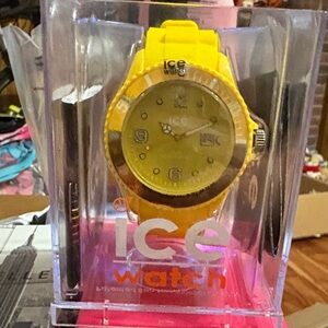 Ice Watch Yellow with Silver Accents